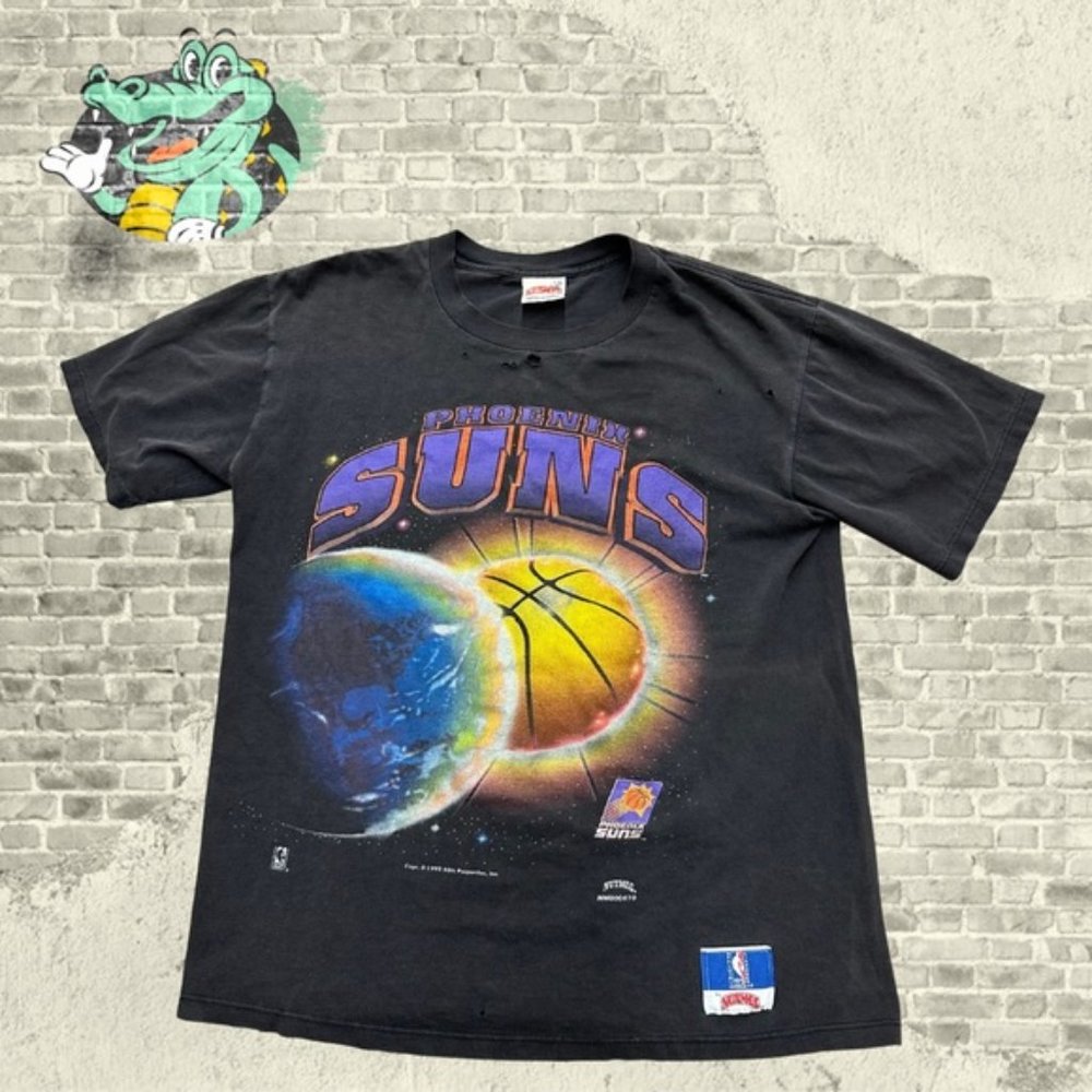 [SOLD] ULTRA RARE Vintage 1993 NBA Phoenix Suns Solar Basketball Distressed